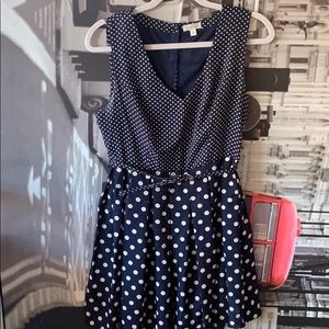 Cutout Polka Dot Dress 👗